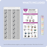 Adult Room Reset Chart with KC Davis