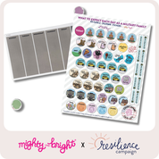 Weekly Calendar for Military Kids - Non-Magnetic | CHARITY