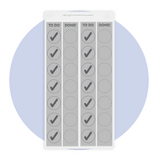 Flex Magnetic Task Chart | Chart Only