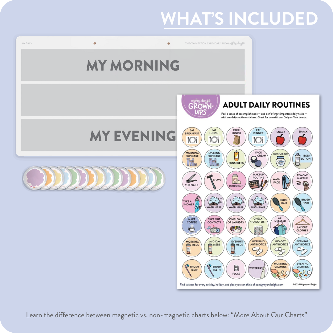 Daily Routine Chart for Adults (and Teens)