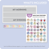 Daily Routine Chart for Adults (and Teens)