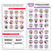 Adult Chore Charts for Parents to Divide Labor