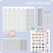 College Kids Visual Schedule Bundle