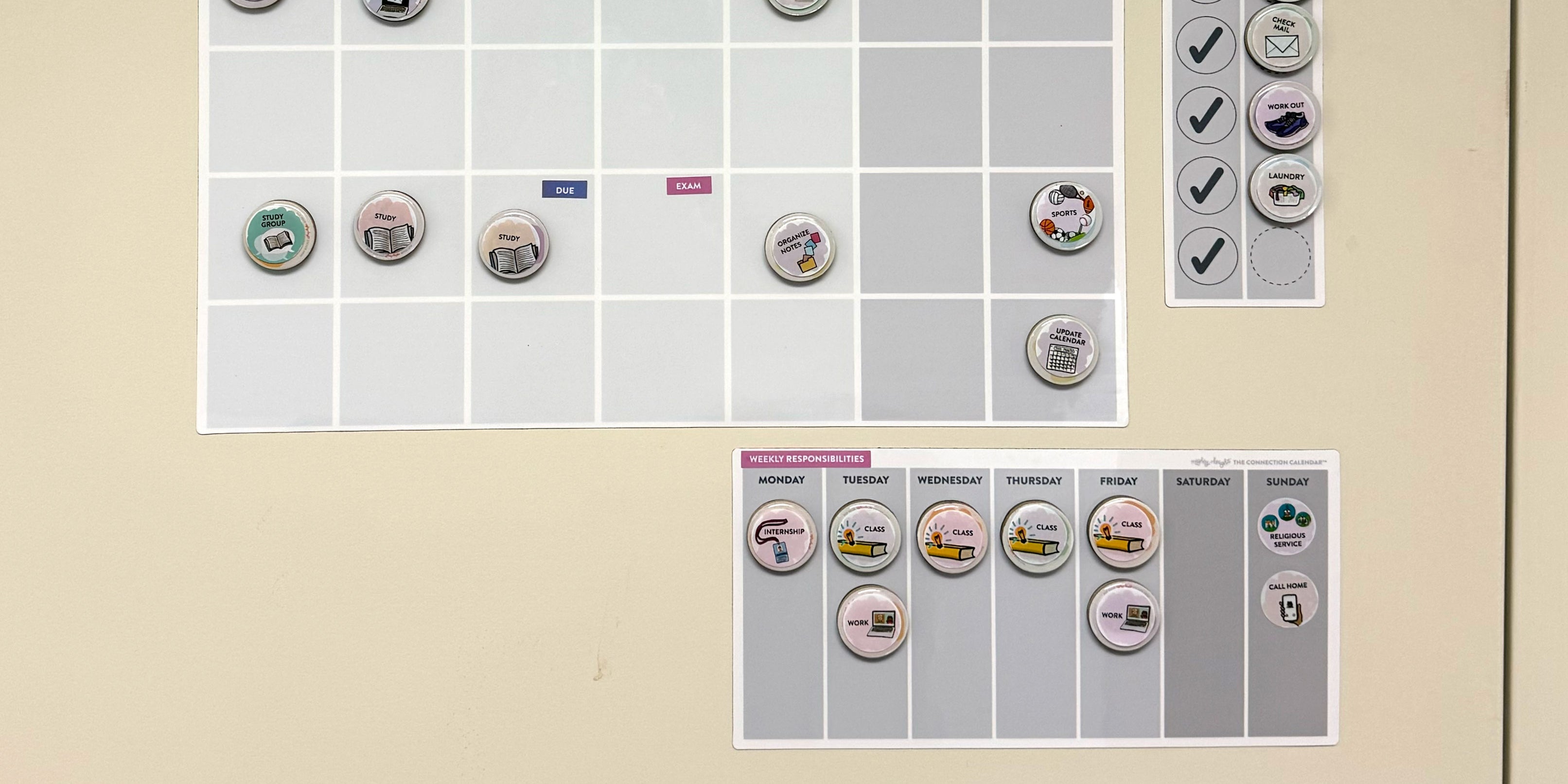 College Kids Visual Schedule Bundle