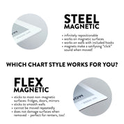 Flex Magnetic Task Chart | Chart Only