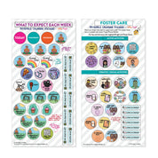 Weekly Calendar for Foster Kids (with Foster Parent Partner)