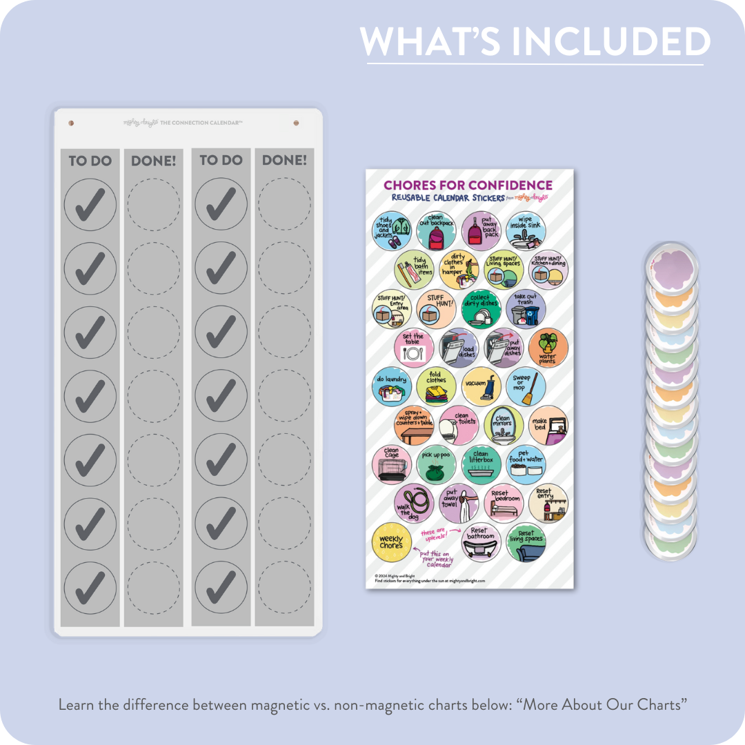 Kids' Daily + Weekly Chore Chart