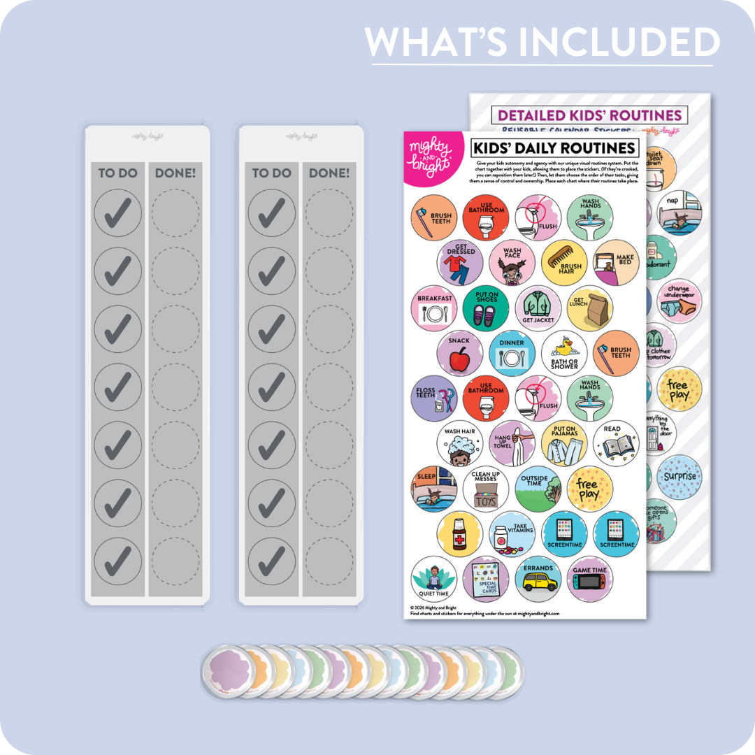 Kids' Daily Routines Chart