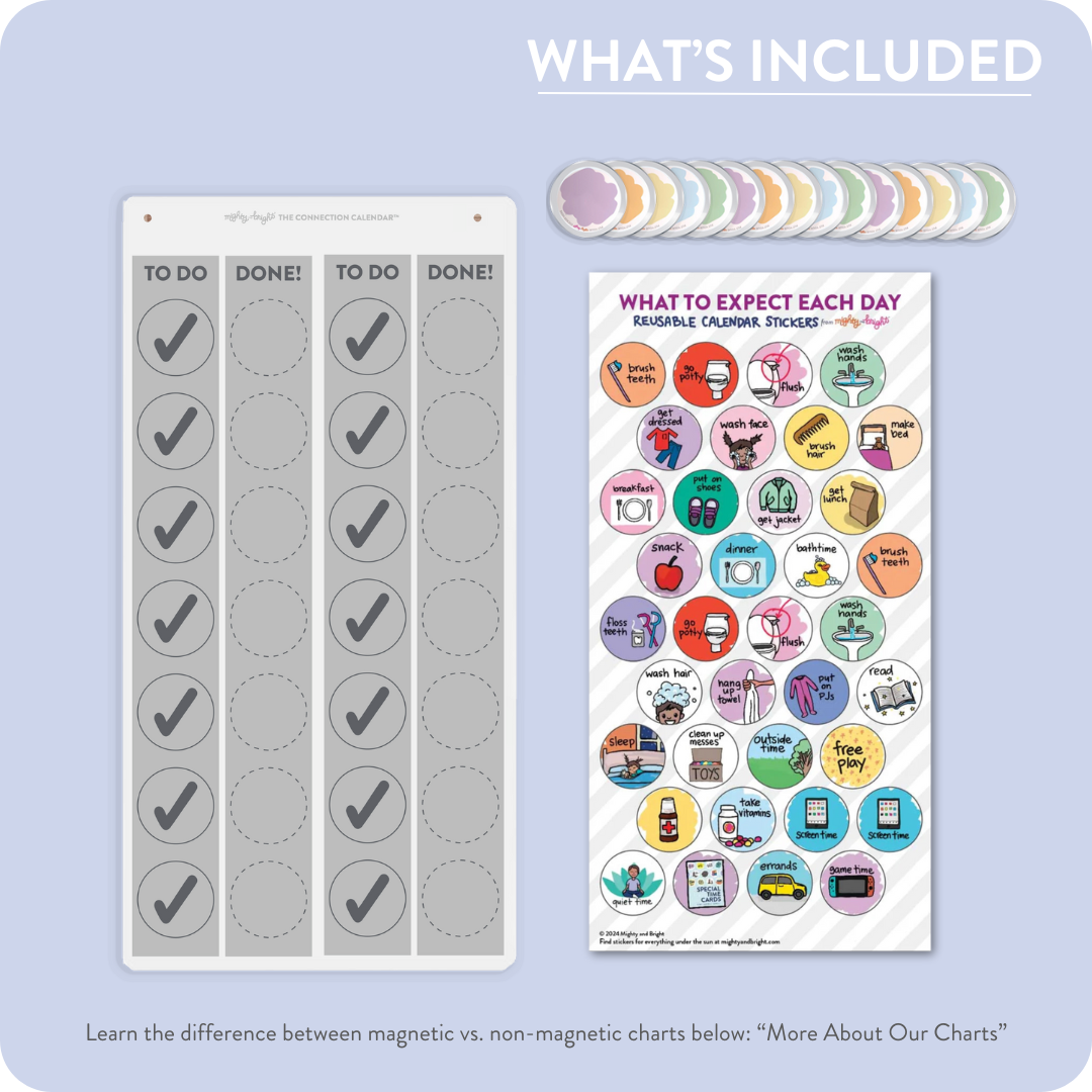 Kids' Daily Routines Chart for Independence + Responsibility