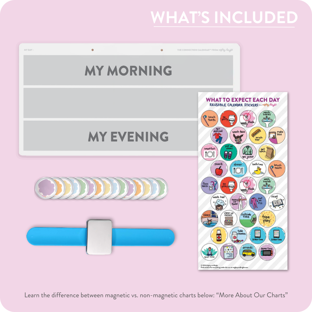 Kids' Daily Routines Chart for Independence + Responsibility