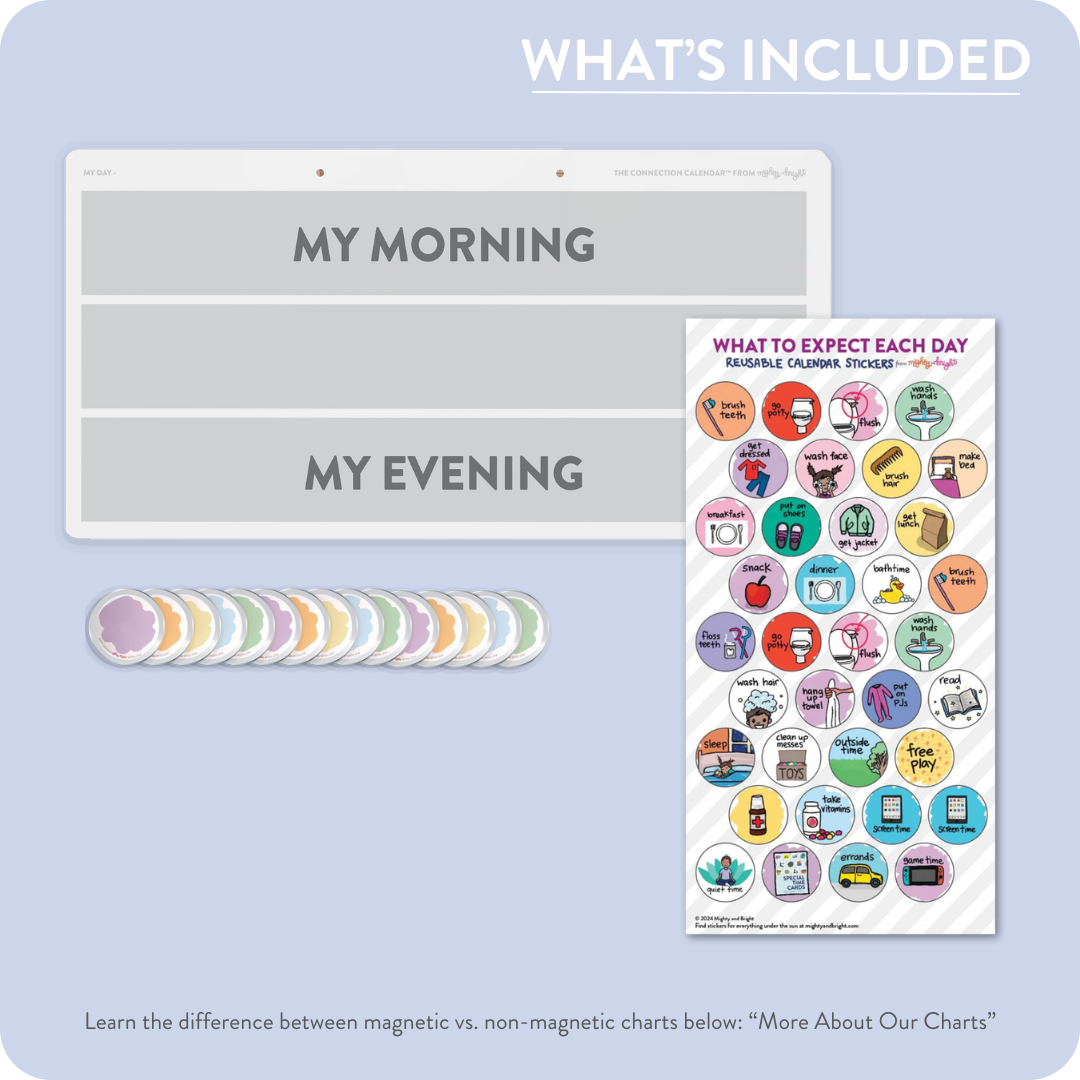 Kids' Daily Routines Chart for Independence + Responsibility