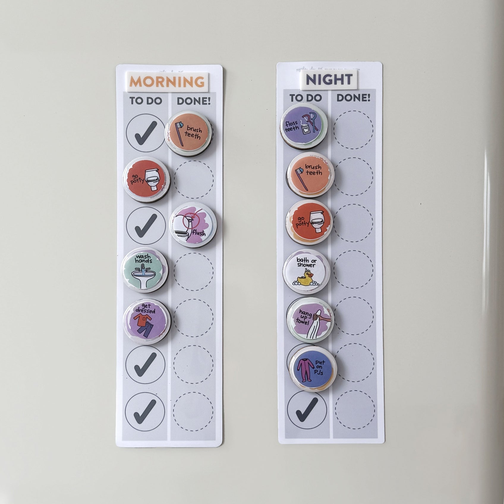 Kids' Daily Routines Chart – Mighty + Bright