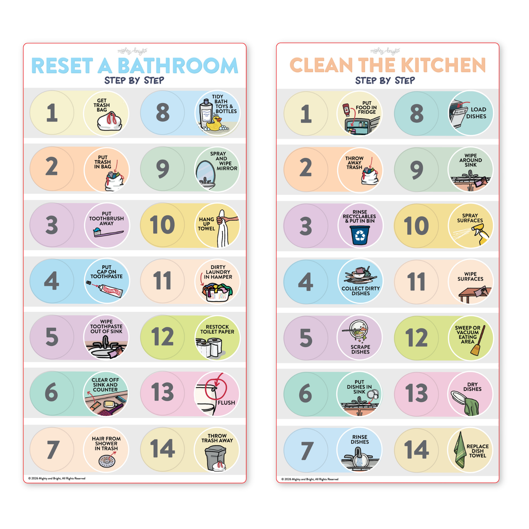 Chores Step-by-Step: How to Do Your Chores
