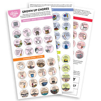 Chores + Division of Labor | Reusable Stickers