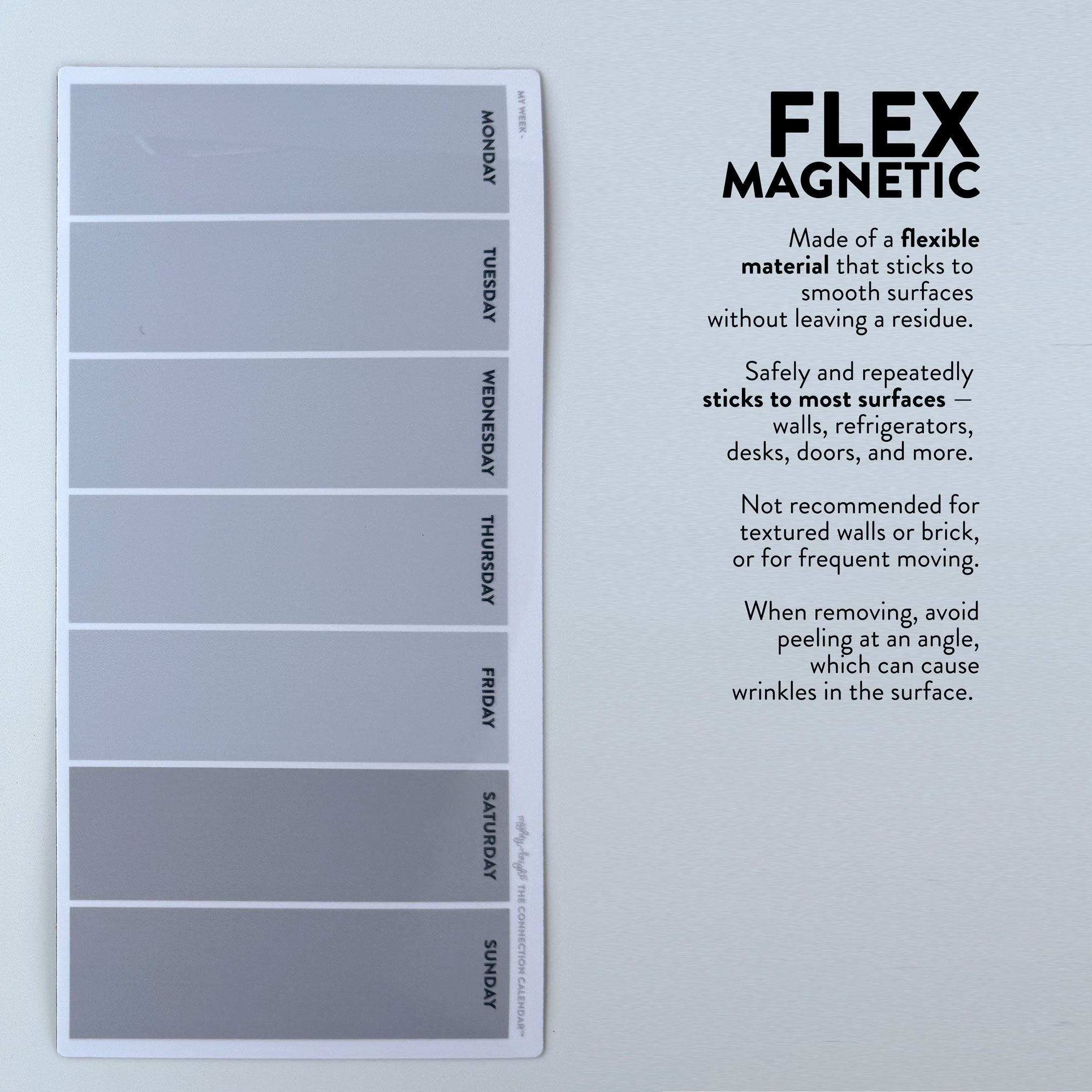 Flex Magnetic Task Chart | Chart Only – Mighty + Bright