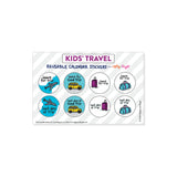 Kids Travel | Reusable Stickers