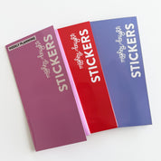 Sticker Storage Folders (Set of 3)