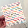 Task Chart Restickable Headings