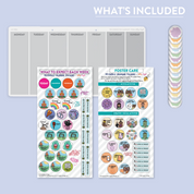 Weekly Calendar for Foster Kids (with Foster Parent Partner)