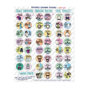 Hygiene Tasks for Autistic Kids - Non-Magnetic Routine Chart | CHARITY