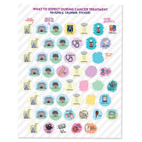 Pediatric Cancer Calendar Stickers