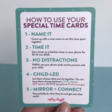 Special Time Cards for a Strong Parent-Child Relationship
